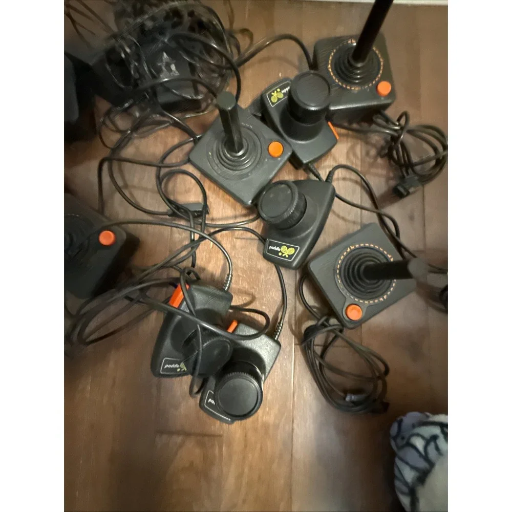 Atari 2600 System Bundle with Console, 9 Games, Joysticks, Paddles,‎ and More